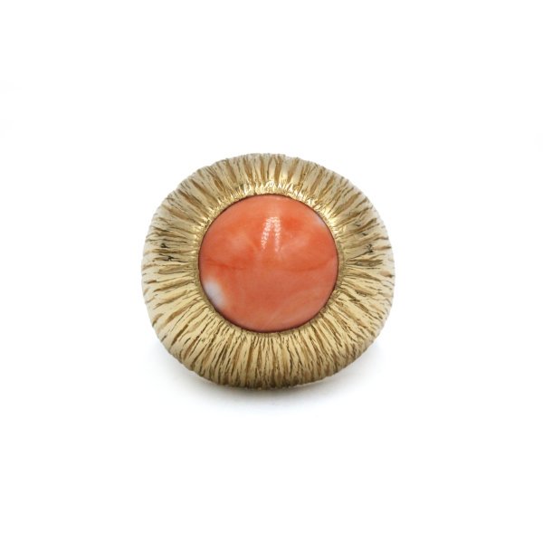 Bague - Or & Corail