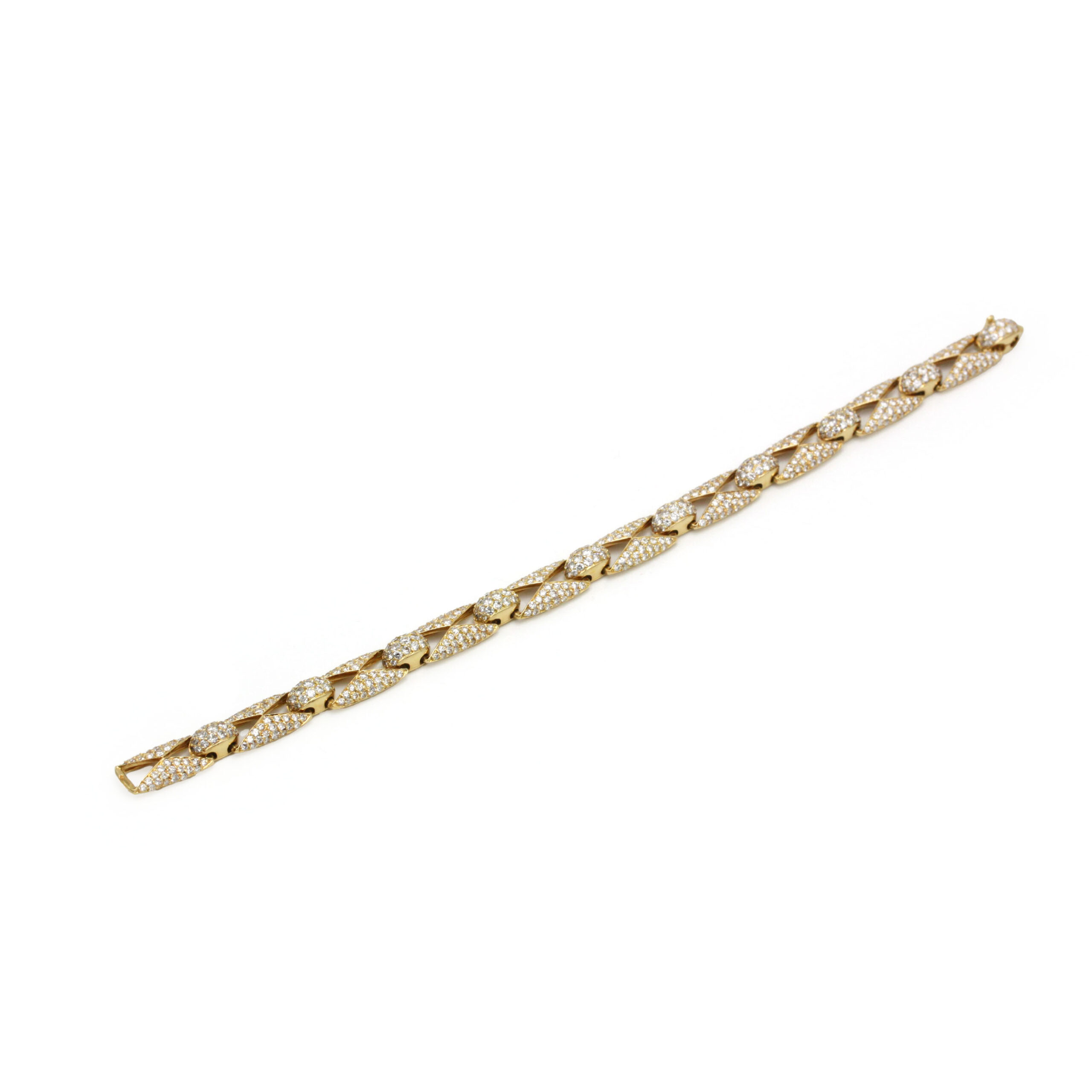 Bracelet Articulé Or & Diamants - Maurice Labarte Paris