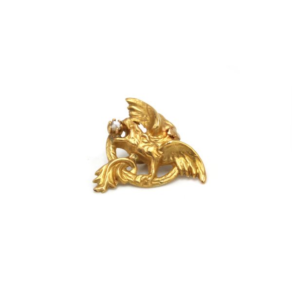 Pendentif Chimère - Or & Diamant