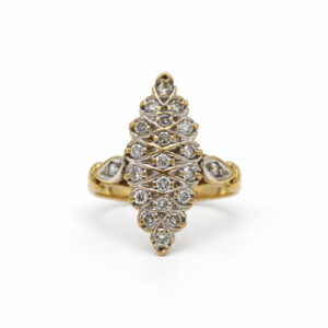 Bague Marquise - Or & Diamants